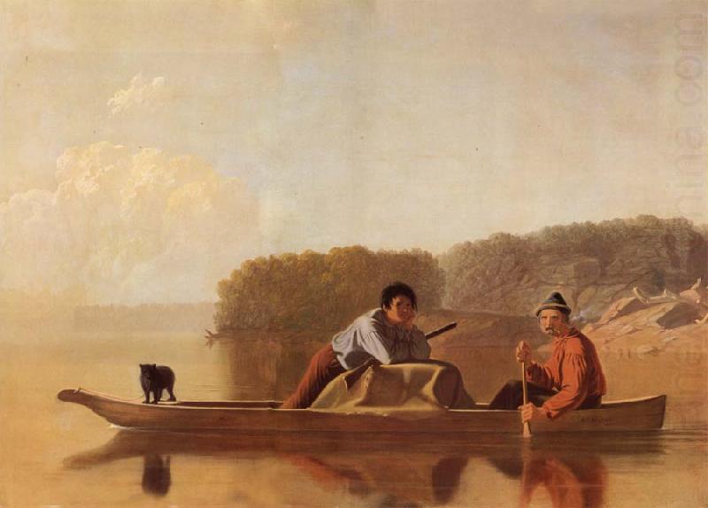 Die Heimkehr der Trapper, George Caleb Bingham